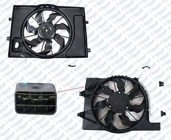 SWAPP 86515 Fan Motoru Davlumbazli Tekli Bidonlu Elantra 1.6 D Cvvt 16>